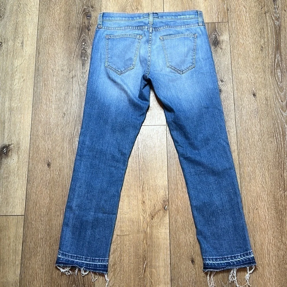 Current/Elliott The Cropped Straight in Vintage Gunpowder with Realeased Hem 25
